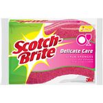 Scotch Brite Delicate Care Scrub Sponges 3pcs