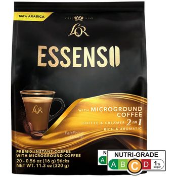 Lor Essenso Microground Coffee 2in1 Coffee Creamer 20 x 16g