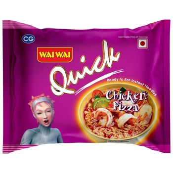 Wai Wai Chicken Pizza Instant Noodle 5pcs 75g