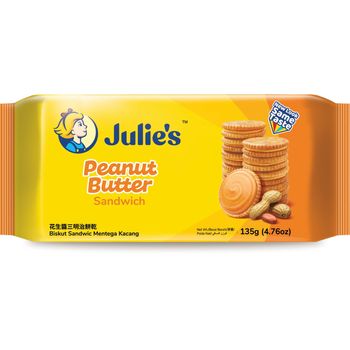 Sandwich Mentega Kacang Julie 135g