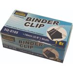 Suremark Binder Clip 15mm 12'S SQ-0105