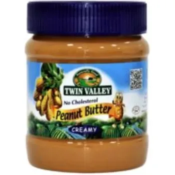 Twin Valley Creamy Peanut Butter 340g