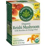 Traditional Medicinals Reishi Mushroom with Rooibos & Orange 16 Tea Bags