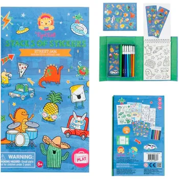 Tiger Tribe Stacks Of Stickers Street Jam