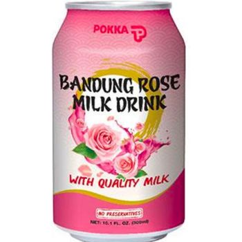 Pokka Bandung Rose Milk Drink 300ml