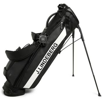 J.Lindeberg Sunday Stand Golf Bag Black