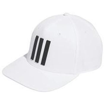 Adidas Men Golf 3-Stripes Tour Golf Hat White