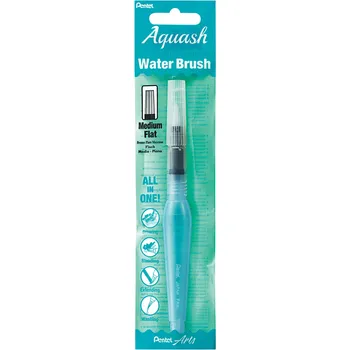 Pentel Aquash Water Brush Medium Flat