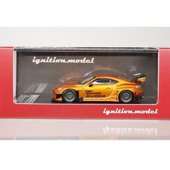 Ignition Model Pandem Toyota 86 V3 Orange Metallic Diecast Car