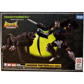 Takara Tomy Transformers Masterpiece Beast Wars Mp-34s Shadow Panther Figure