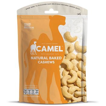 Camel Natural Baked Cashews 150g