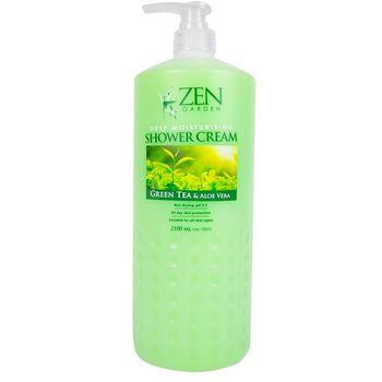 Zen Garden Shower Cream Green Tea and Aloe Vera 2.1l