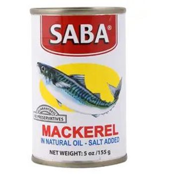 Saba Mackerel in Natural Oil 155g