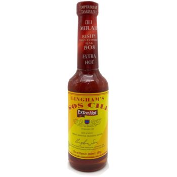 Lingham's Extra Hot Chilli Sauce 358g