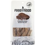 Food for the Good Freeze Dried Duck Fillet Cat & Dog Treats 100g
