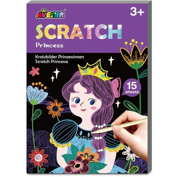 Avenir Mini Scratch Book Princess