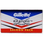 Gillette Shaving Blades Wilkinson Sword Saloon Pack