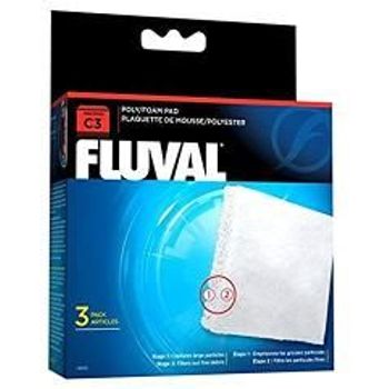 Fluval C3 Poly Foam Pad 3pack