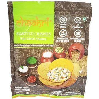 Chaakri Bajri Methi Khakhara Roasted Crispies 200g