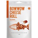 Bow Wow Dog Treat Cheese Roll Cheese & Salmon 120g