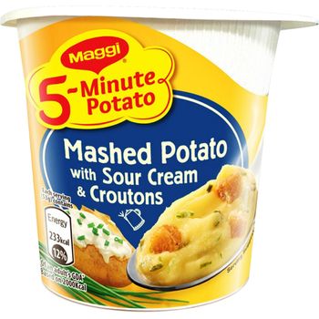 Maggi Mashed Potato with Sour Cream And Croutons 53g