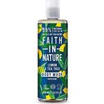 Faith In Nature Lemon And Tea Tree Shower Gel And Foam Bath