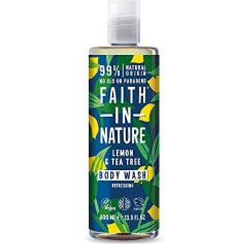 Faith In Nature Lemon And Tea Tree Shower Gel And Foam Bath