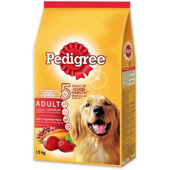 Pedigree Adult Dog Food Beef and Vegetable Flavor 1.5kg