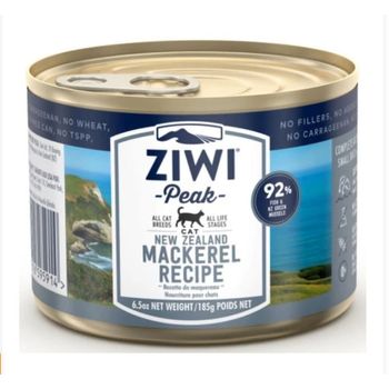 Ziwi Peak Mackerel And Lamb Canned Cat Food 185g