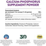 NaturVet Calcium-Phosphorus Supplement Powder with Vitamin D for Dogs (1lb Powder)