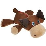 Kong Cozie Ultra Max Moose Squeaky Plush Dog Toy With Reinforced Seams For Medium Dogs