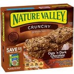 Nature Valley Crunchy Oatsn Dark Chocolate Granola Bars 250g