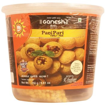 Ganesh Bhel Namkeen Pani Puri Family Pack 300g