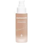 Mamaearth Glow Serum Foundation With Vitamin C And Turmeric 06 Almond Glow 30ml