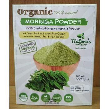 Nature's wellness Organic Moringa Powder 100g
