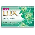 Lux Splash water lily and mint Moisturizing Bathing 3 Soap Bar 150g