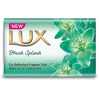Lux Splash water lily and mint Moisturizing Bathing 3 Soap Bar 150g