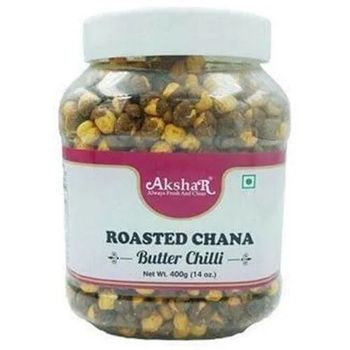 Akshar Roasted Chana Butter Chilli 400g