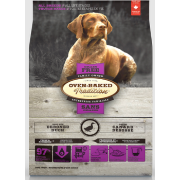 Ovenbaked Tradition Grain Free Duck Recipe Large Grain 2.25kg