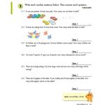 Kumon Word Problems Grade 1