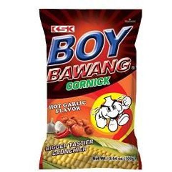 KSK Boy Bawang Corniick Hot Garlic Flavor 100g