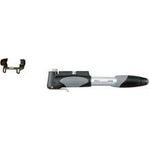 Topeak Mini Dual DXG With Gauge Mountain Bike Hand Pump 120 PSI Silver