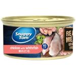 Snappy Tom Cat Real Meat Chicken with Whitefish 85g