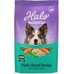 Halo Holistic Vegan Dog Food Complete Digestive Health Plant-Based Recipe 9.5kg