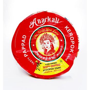 Anarkali Appalam Flour Cracker 120g