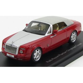 Kyosho Rolls-Royce Phantom Drophead Coupe Scale 1/43 Ensign Red