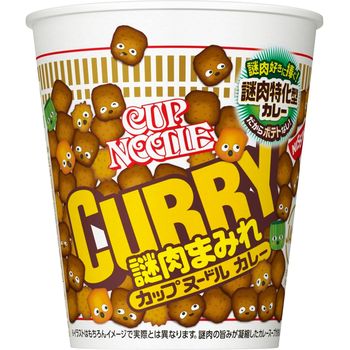 Nissin Cup Noodle Curry Covered with Mysterious Meat 88g