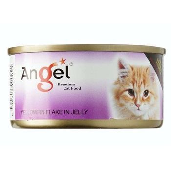 Angel Cat Canned Food Yellowfin Flake In Jelly 80g