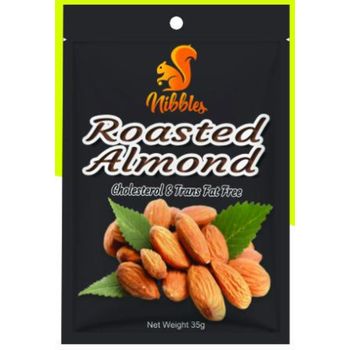 Nibbles Premium Roasted Almond Nuts 35g