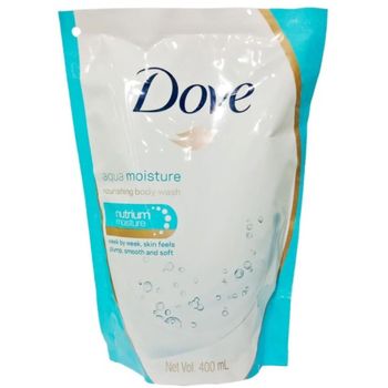 Dove Aqua Moisture Bodywash Refill 400ml